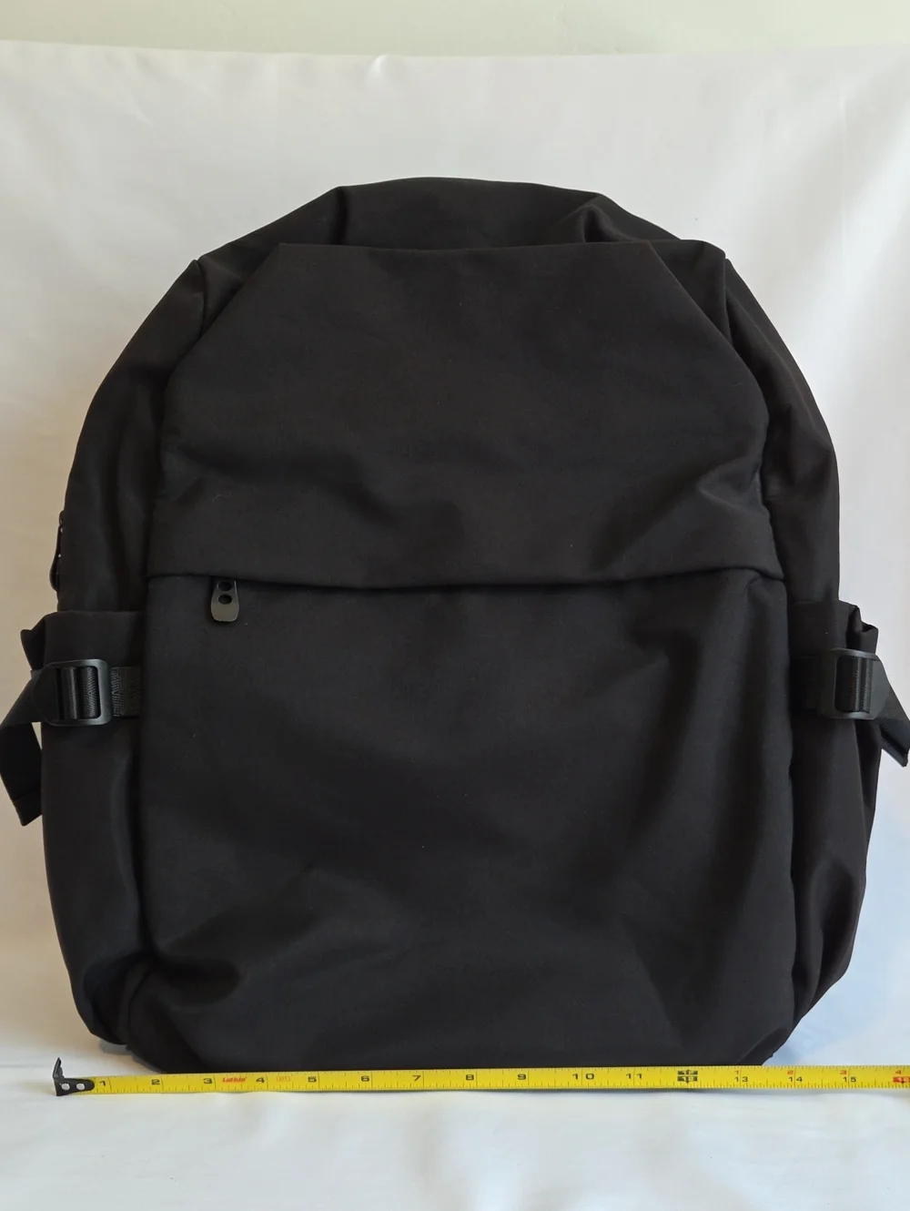 Black Men's Backpack - Minimal Urban Carry